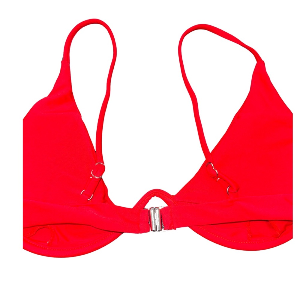 Red Wire Bikini Top - Picture 4 of 5